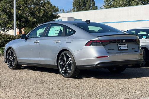 Solar Silver Metallic 2026 Honda Accord Hybrid Sport