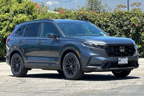 Meteorite Gray Metallic 2026 Honda CR-V Hybrid Sport-L