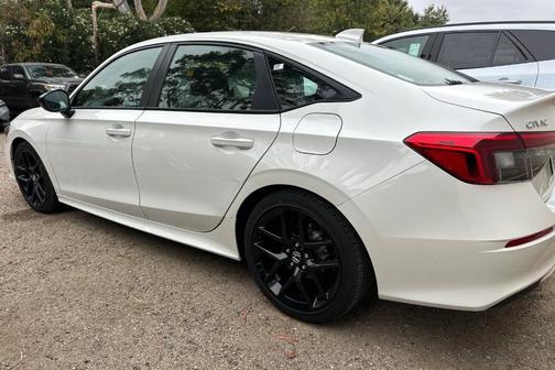 Platinum White Pearl 2024 Honda Civic Sport