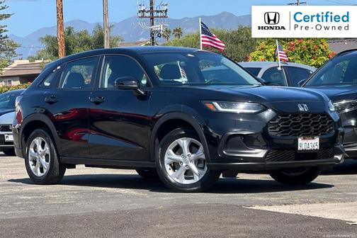 Crystal Black Pearl 2024 Honda HR-V LX