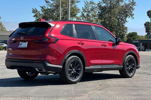 Radiant Red Metallic 2026 Honda CR-V Hybrid Sport-L