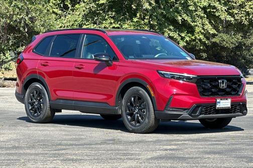 Radiant Red Metallic 2026 Honda CR-V Hybrid Sport-L