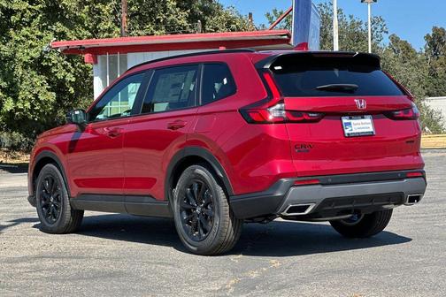 Radiant Red Metallic 2026 Honda CR-V Hybrid Sport-L