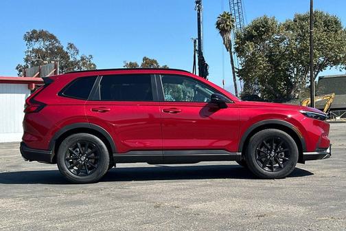 Radiant Red Metallic 2026 Honda CR-V Hybrid Sport-L