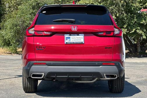 Radiant Red Metallic 2026 Honda CR-V Hybrid Sport-L