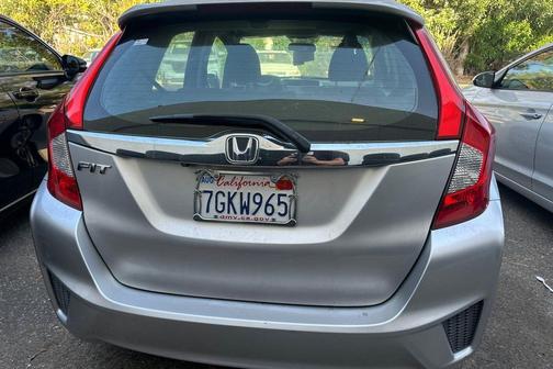 Alabaster Silver Metallic 2015 Honda Fit EX