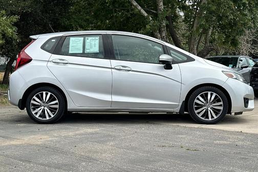 Alabaster Silver Metallic 2015 Honda Fit EX