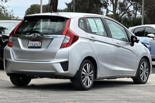 Alabaster Silver Metallic 2015 Honda Fit EX