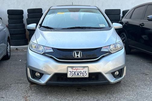 Alabaster Silver Metallic 2015 Honda Fit EX
