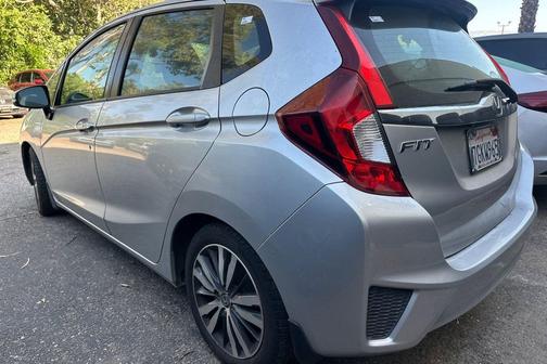 Alabaster Silver Metallic 2015 Honda Fit EX