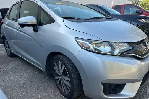 Alabaster Silver Metallic 2015 Honda Fit EX