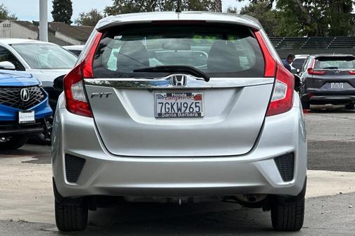 Alabaster Silver Metallic 2015 Honda Fit EX