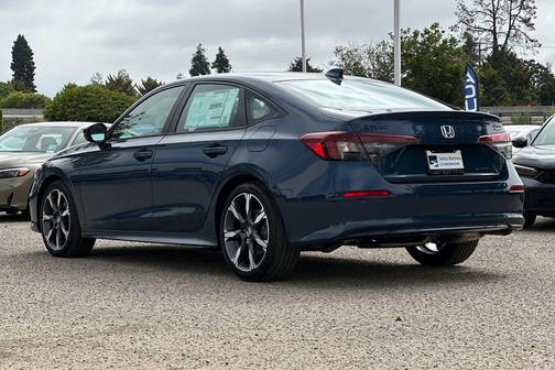 Blue Lagoon 2026 Honda Civic Hybrid Sport Touring