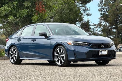 Blue Lagoon 2026 Honda Civic Hybrid Sport Touring