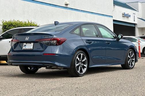 Blue Lagoon 2026 Honda Civic Hybrid Sport Touring