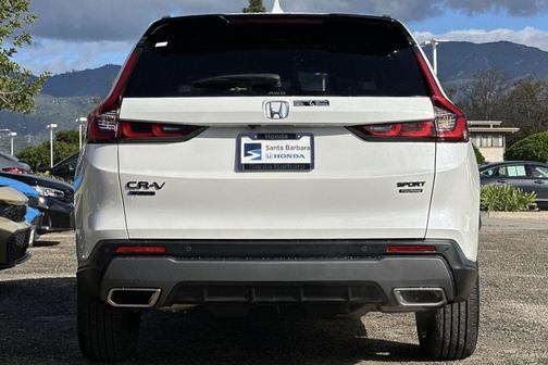 Platinum White Pearl 2026 Honda CR-V Hybrid Sport Touring