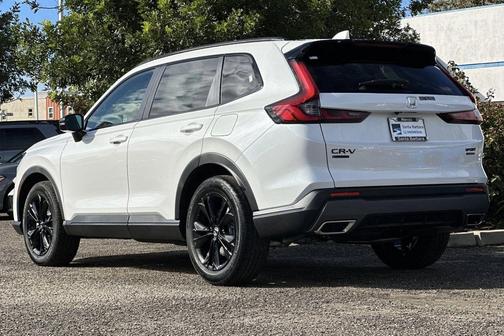 Platinum White Pearl 2026 Honda CR-V Hybrid Sport Touring