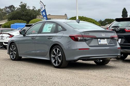 Urban Gray Pearl 2026 Honda Civic Hybrid Sport Touring