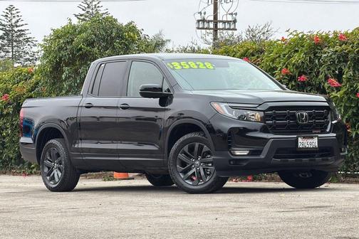 Crystal Black Pearl 2025 Honda Ridgeline Sport