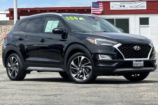 Black Noir Pearl 2020 Hyundai TUCSON Sport
