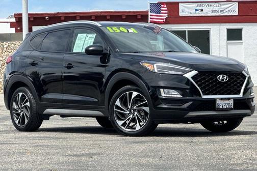 Black Noir Pearl 2020 Hyundai TUCSON Sport