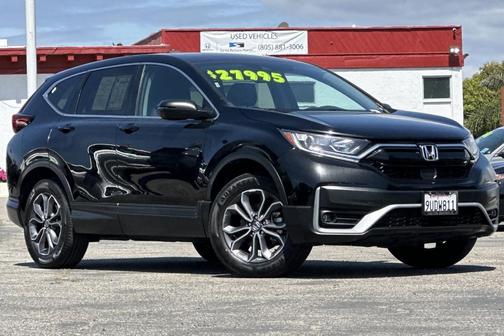Crystal Black Pearl 2022 Honda CR-V EX