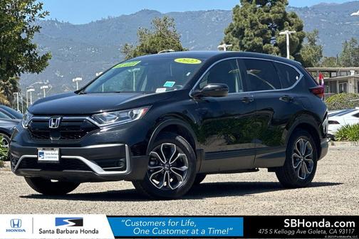 Crystal Black Pearl 2022 Honda CR-V EX