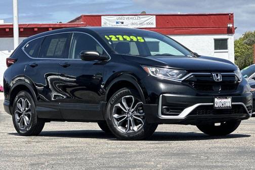 Crystal Black Pearl 2022 Honda CR-V EX