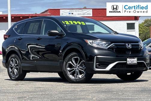 Crystal Black Pearl 2022 Honda CR-V EX