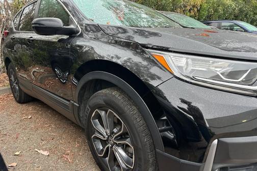 Crystal Black Pearl 2022 Honda CR-V EX