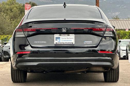 Crystal Black Pearl 2025 Honda Accord Hybrid Sport