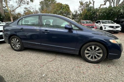 Royal Blue Pearl 2009 Honda Civic EX