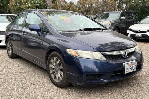 Royal Blue Pearl 2009 Honda Civic EX