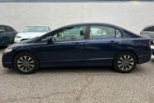 Royal Blue Pearl 2009 Honda Civic EX