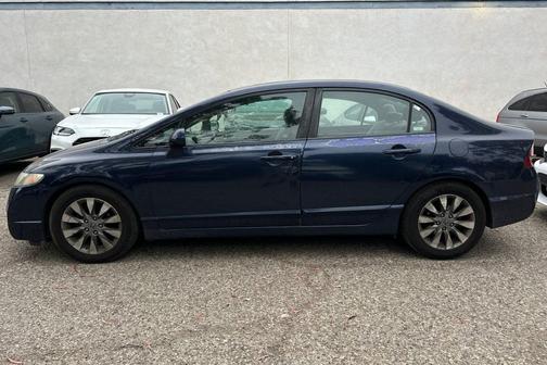 Royal Blue Pearl 2009 Honda Civic EX