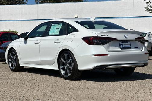 White 2026 Honda Civic Hybrid