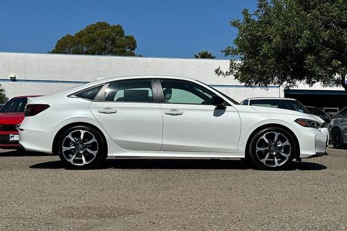 White 2026 Honda Civic Hybrid