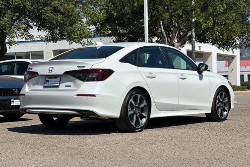White 2026 Honda Civic Hybrid