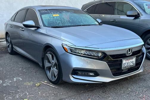 Lunar Silver Metallic 2019 Honda Accord Touring 2.0T