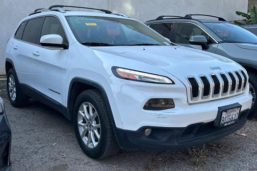 Bright White Clearcoat 2016 Jeep Cherokee Latitude