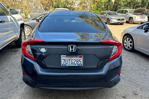 Modern Steel Metallic 2016 Honda Civic EX