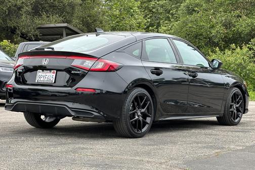 Crystal Black Pearl 2025 Honda Civic Sport