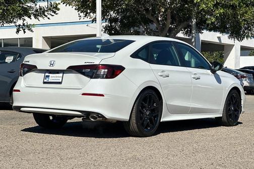 White 2026 Honda Civic Sport
