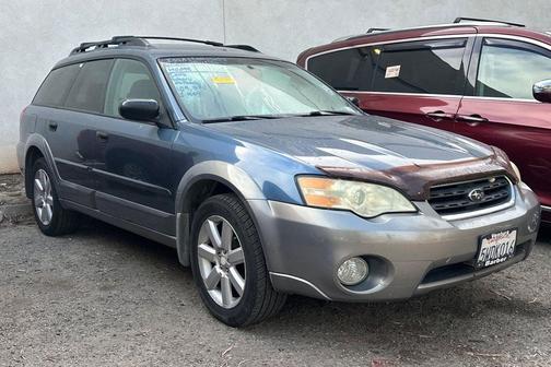Atlantic Blue / Granite Gray 2006 Subaru Outback 2.5i