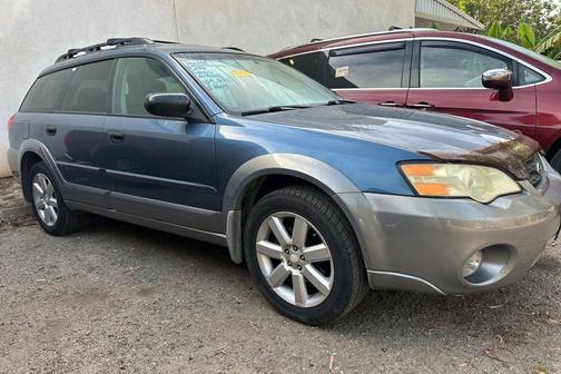 Atlantic Blue / Granite Gray 2006 Subaru Outback 2.5i
