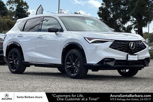 Platinum White Pearl 2025 Acura ADX A-Spec Advance