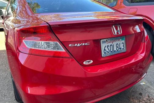 Rallye Red 2012 Honda Civic LX