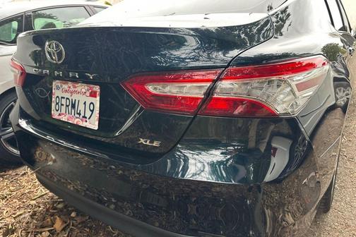 Galactic Aqua 2018 Toyota Camry XLE