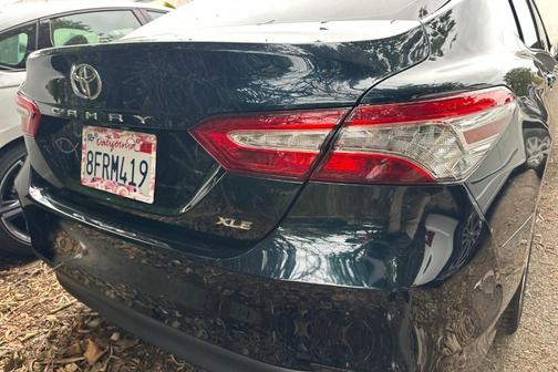 Galactic Aqua 2018 Toyota Camry XLE