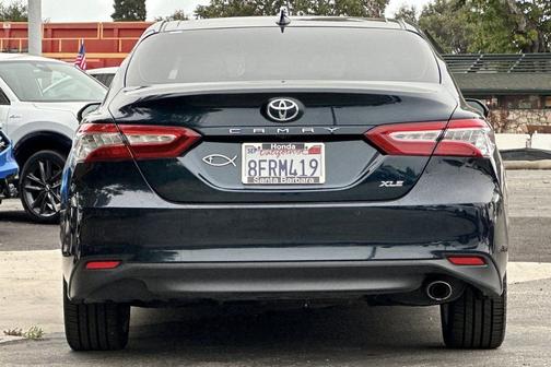 Galactic Aqua 2018 Toyota Camry XLE